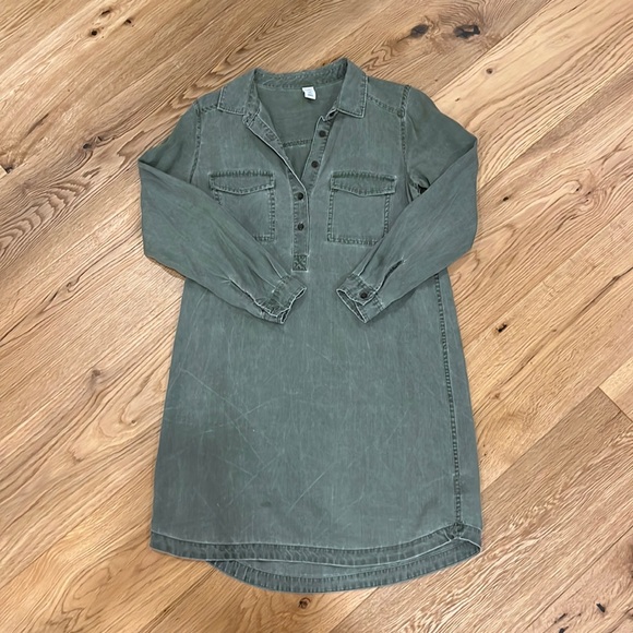 Old Navy Shirt Dress (Petite Small) - Picture 2 of 5